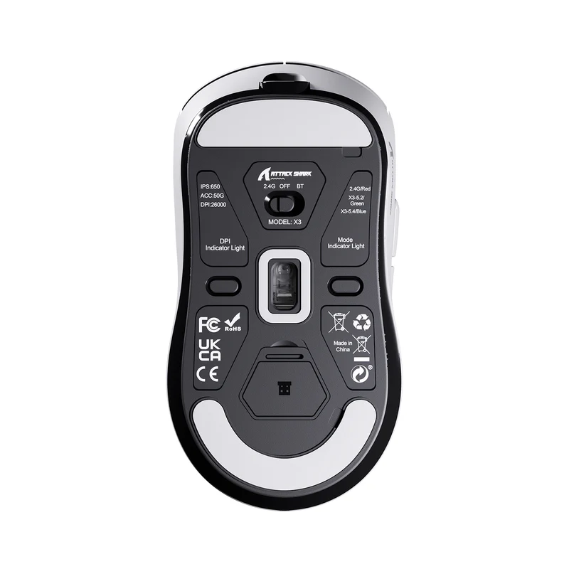 X3 Attack Shark Tri-Mode Mouse – Peripherals